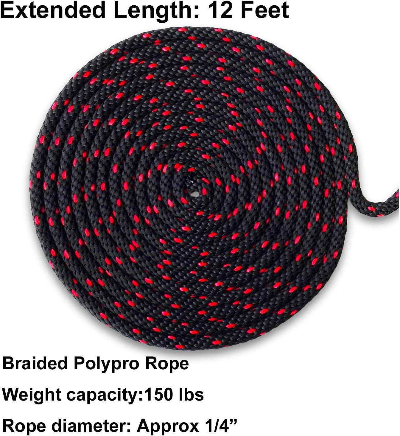 Pulley Ratchets Kayak And Canoe Boat Bow Stern Rope Lock Tie Down Strap 1 4  1 8 Inch Heavy Duty Adjustable Hanging Rope Clip, Free Shipping On Items  Shipped From Temu