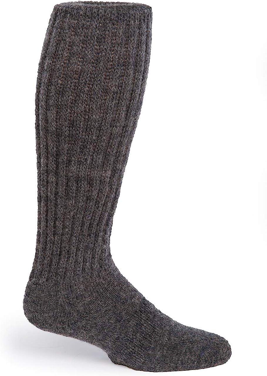 Warrior Alpaca Socks - Second to None Thick Alpaca Terry Lined Boot Socks -  Unisex Large