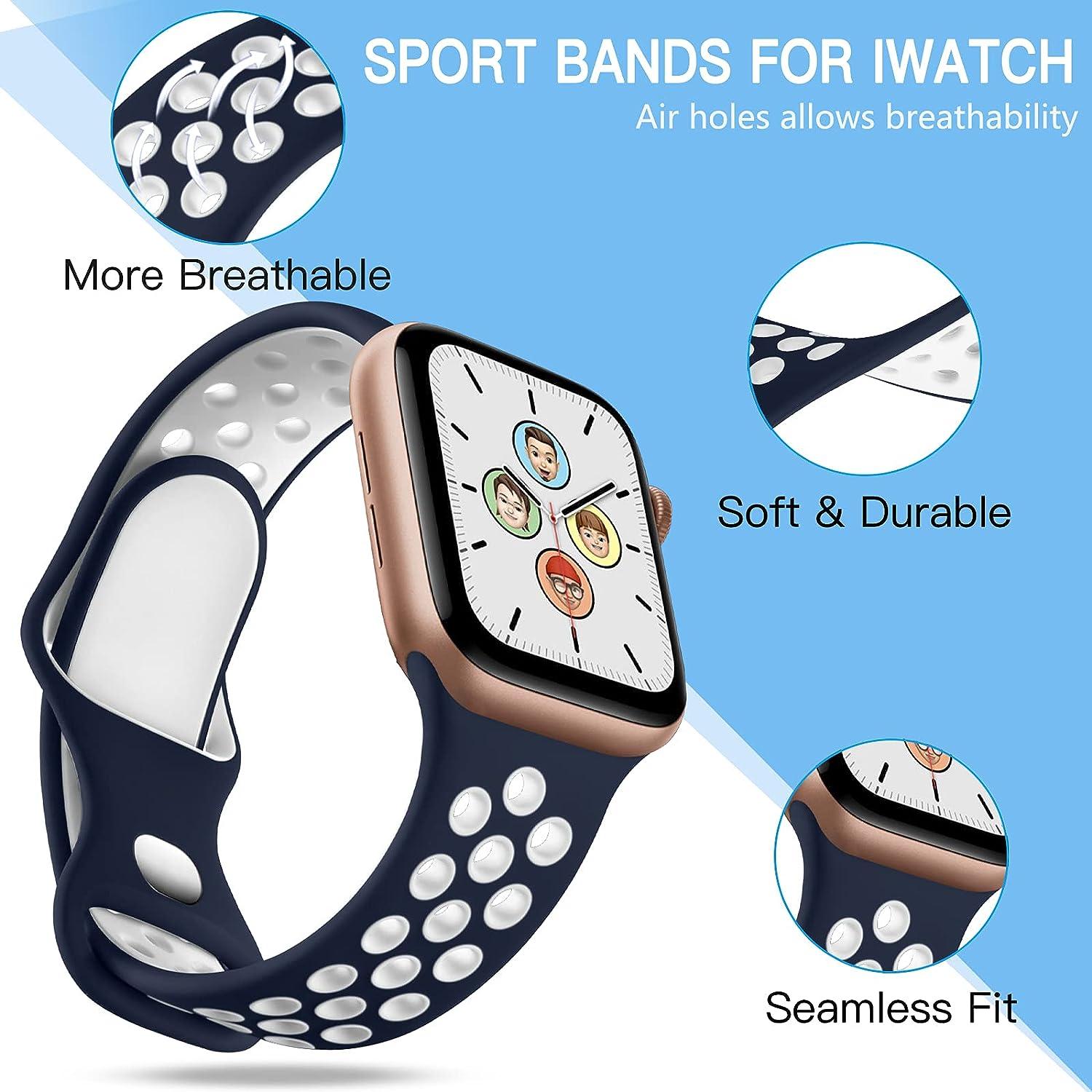 Apple Watch Band Women Silicone Replacement Strap IWatch SE Series