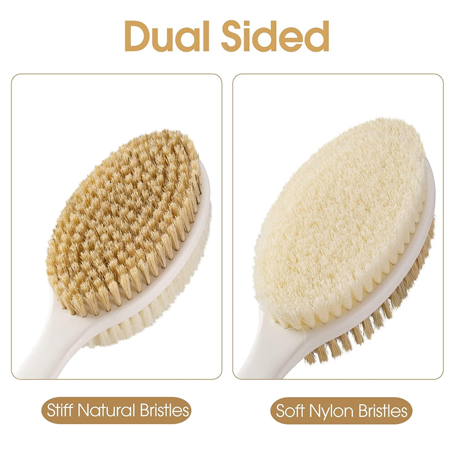 Back Scrubber Anti Slip for Shower,Back Brush Long Handle with Stiff a –  Best Trade LLC