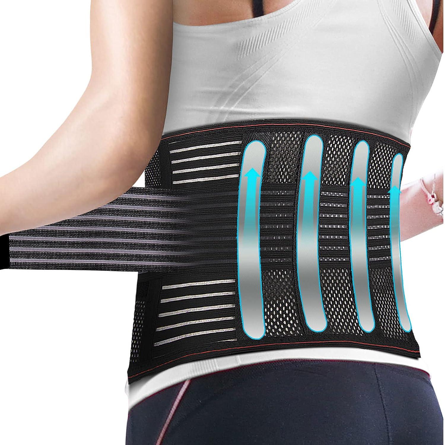 Slimming Belt Back Braces For Lower Back Pain Relief With 6 Stays  Breathable Back Support Belt For MenWomen For Work Lumbar Support Belt  230313 From Nian06, $15.41