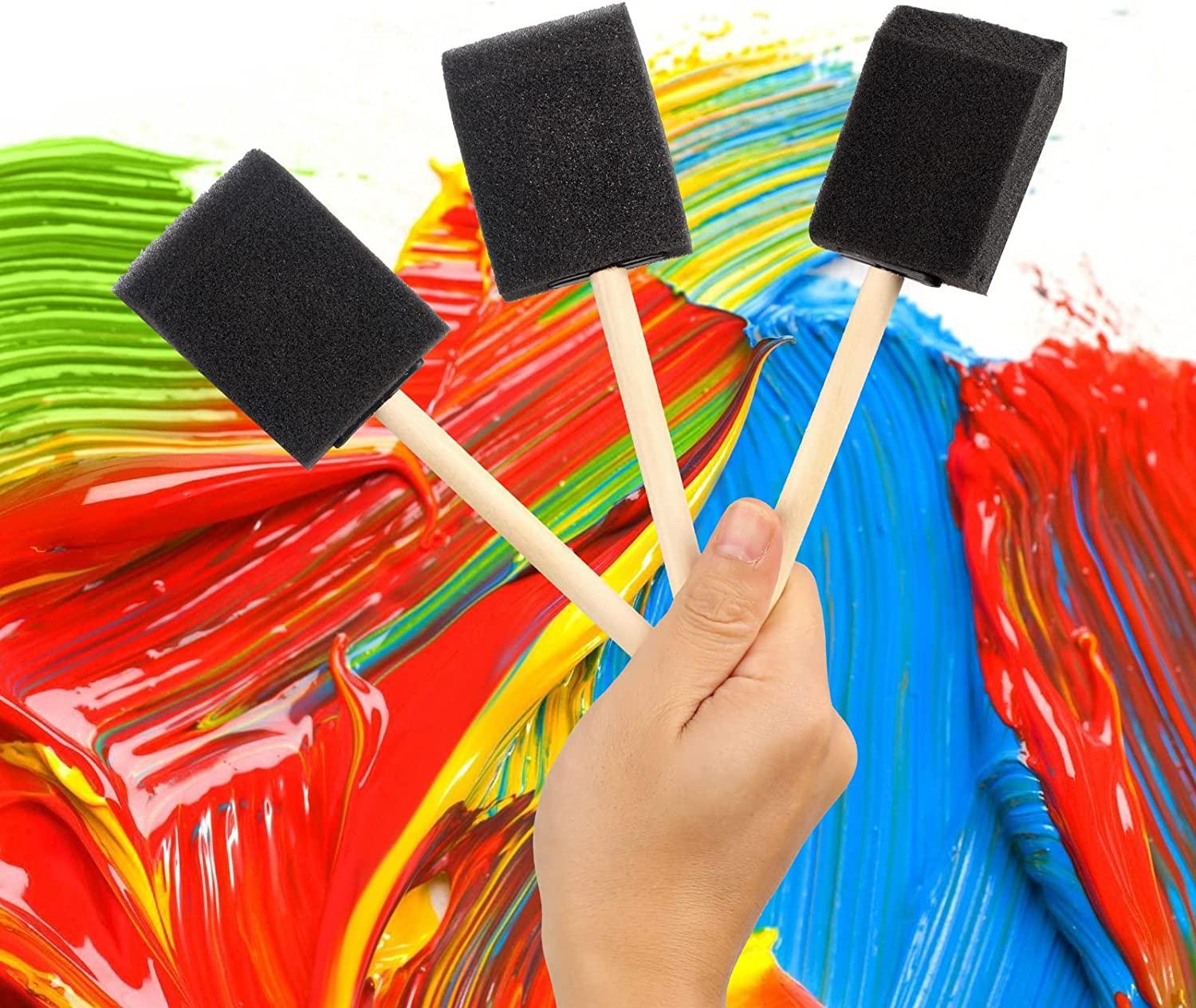 Paint Brush Set, 2 Pack 20 Pcs Paint Brushes for Qatar