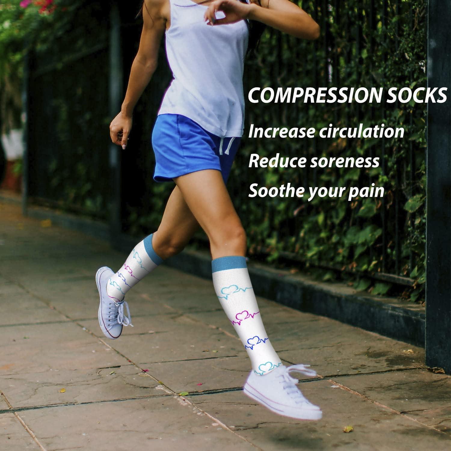 Cloudz Footless Compression Socks Circulation Technology Unisex Large / XL  - NEW