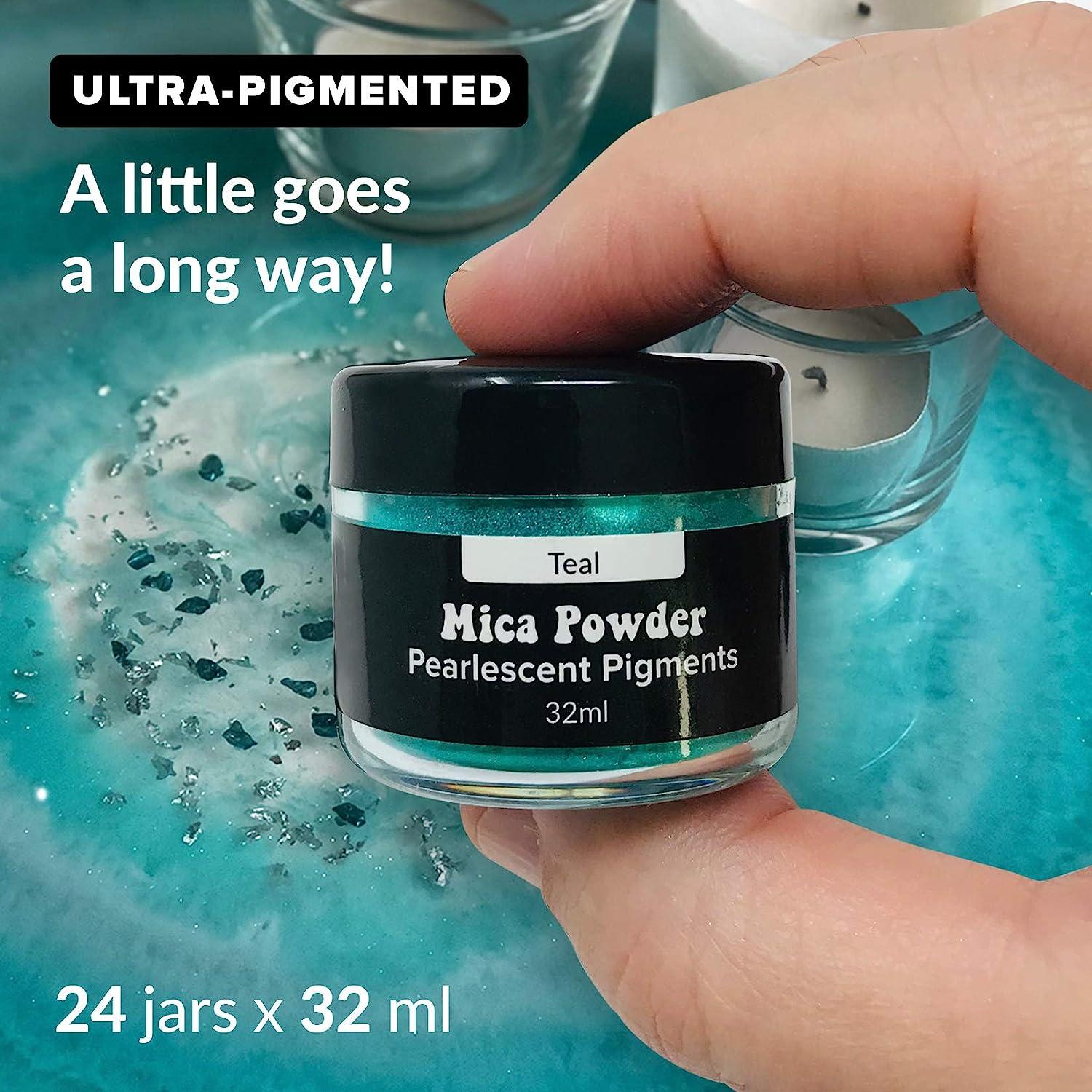 Premium Pearl Shimmer Mica Metallic Epoxy Resin Pigment Powder Dye