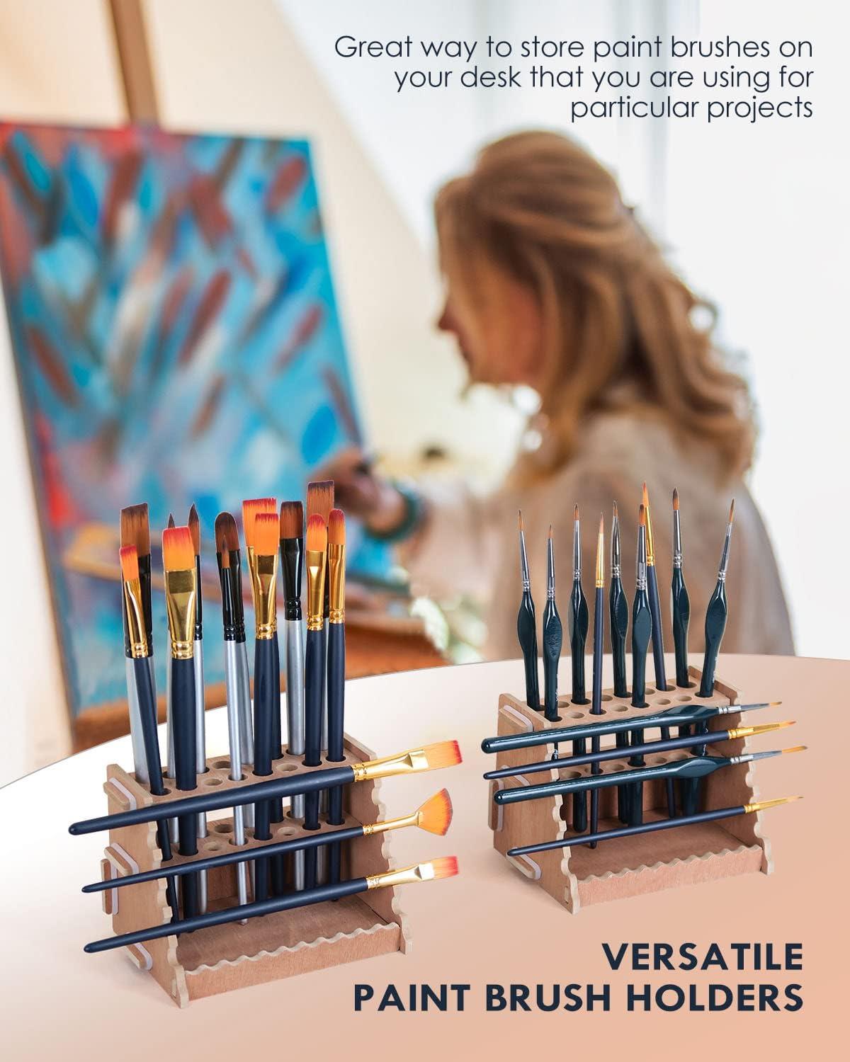 tinctor Paint Organizer & Paint Brush Holder. Perfect Paint Holder