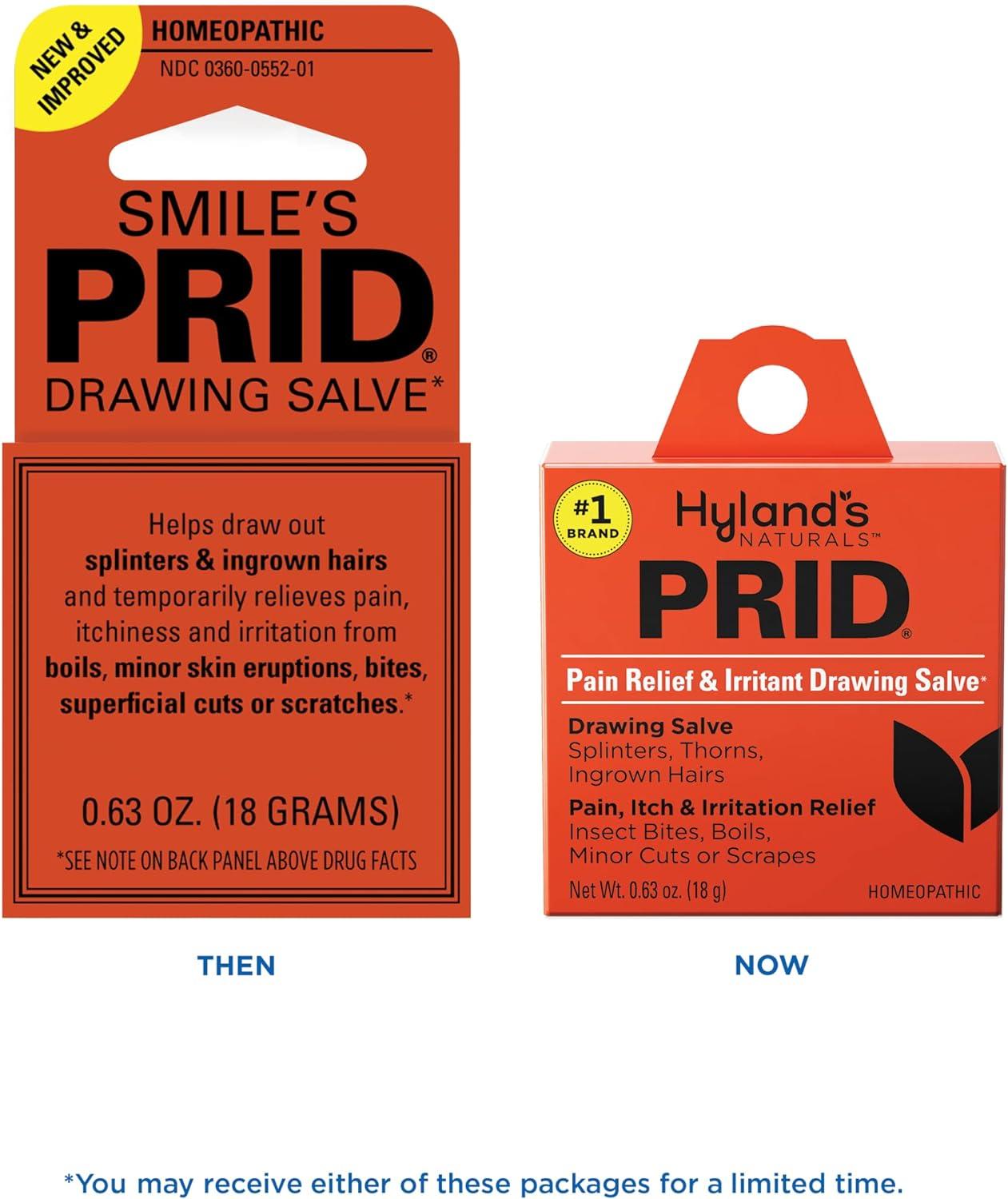 Hyland Smile's Prid All Natural Drawing Salve Ingredients and Reviews