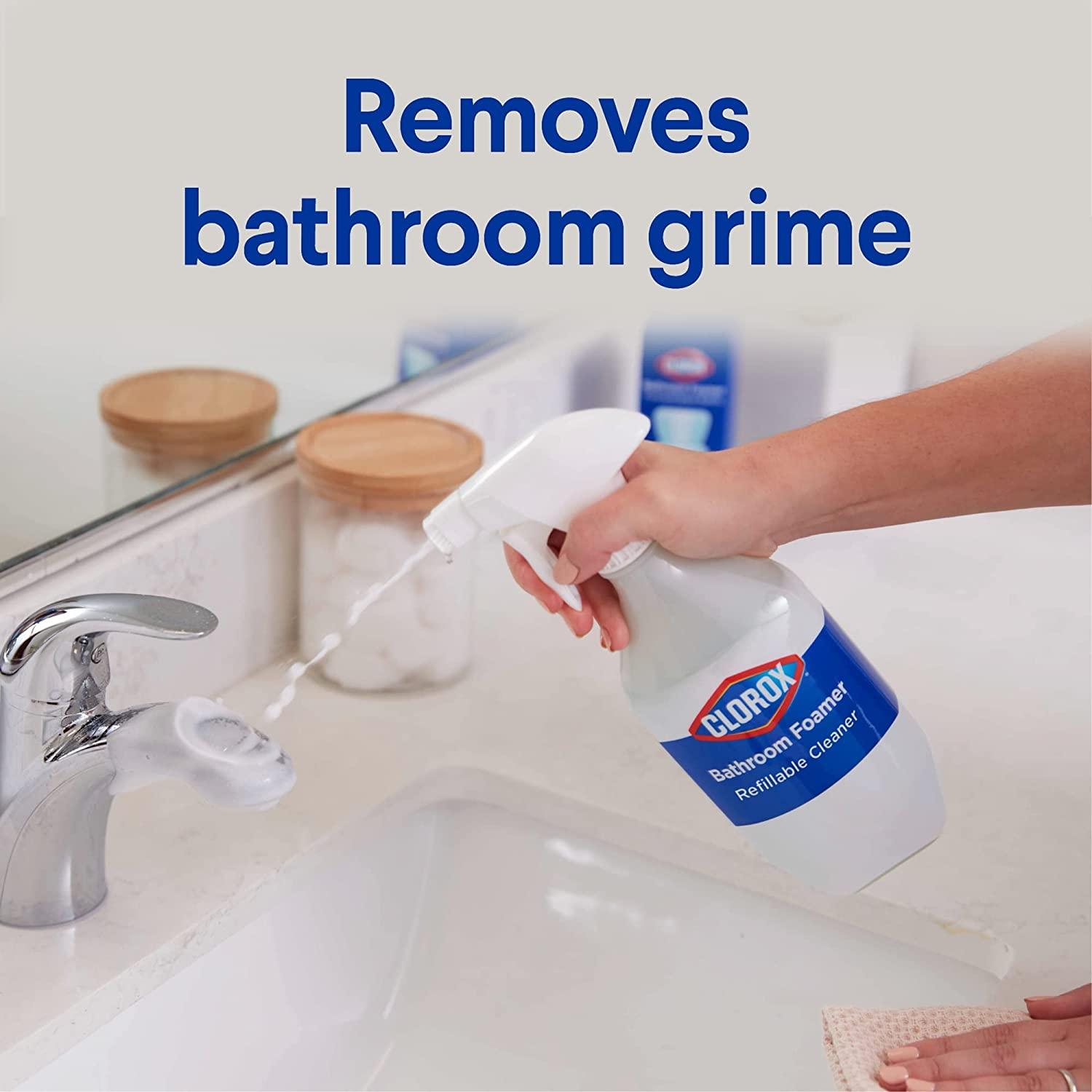 clorox bathroom foamer