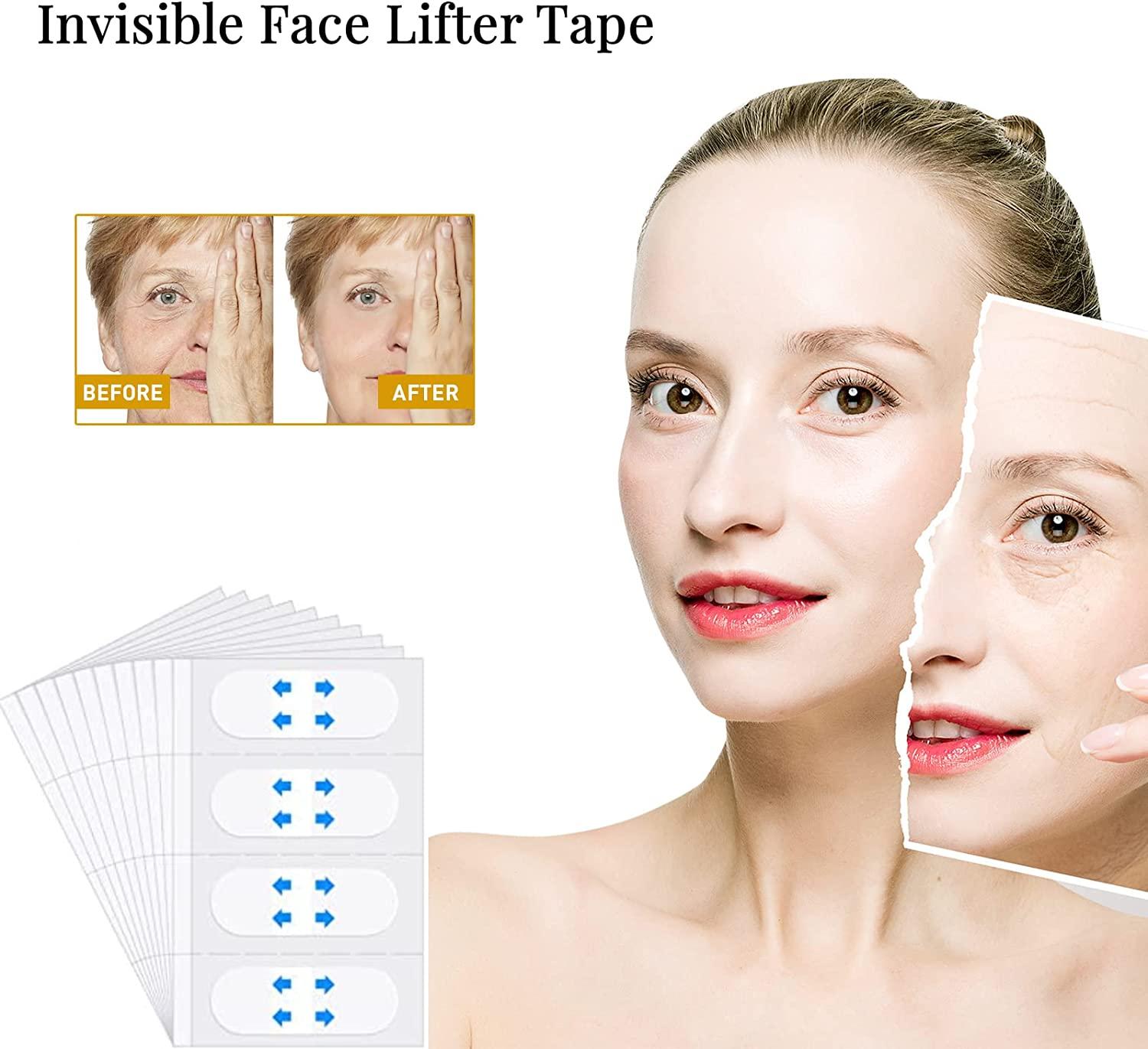Skin Safe Tapeinvisible V Face Lift Tape 40pcs - Waterproof