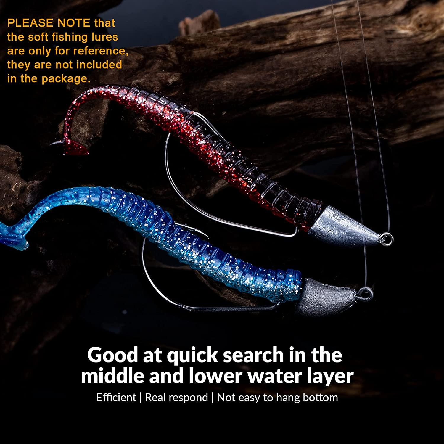 Bullet Jig Heads Swimbait Hooks Bass Fishing Texas Rig Hook Saltwater  Freshwater Offset Weighted Hook Weedless 3/0 2/0 1/0 1# 2# Fishing Hook  Fishing Lure - China Fishing Tackle and Fishing Lure price