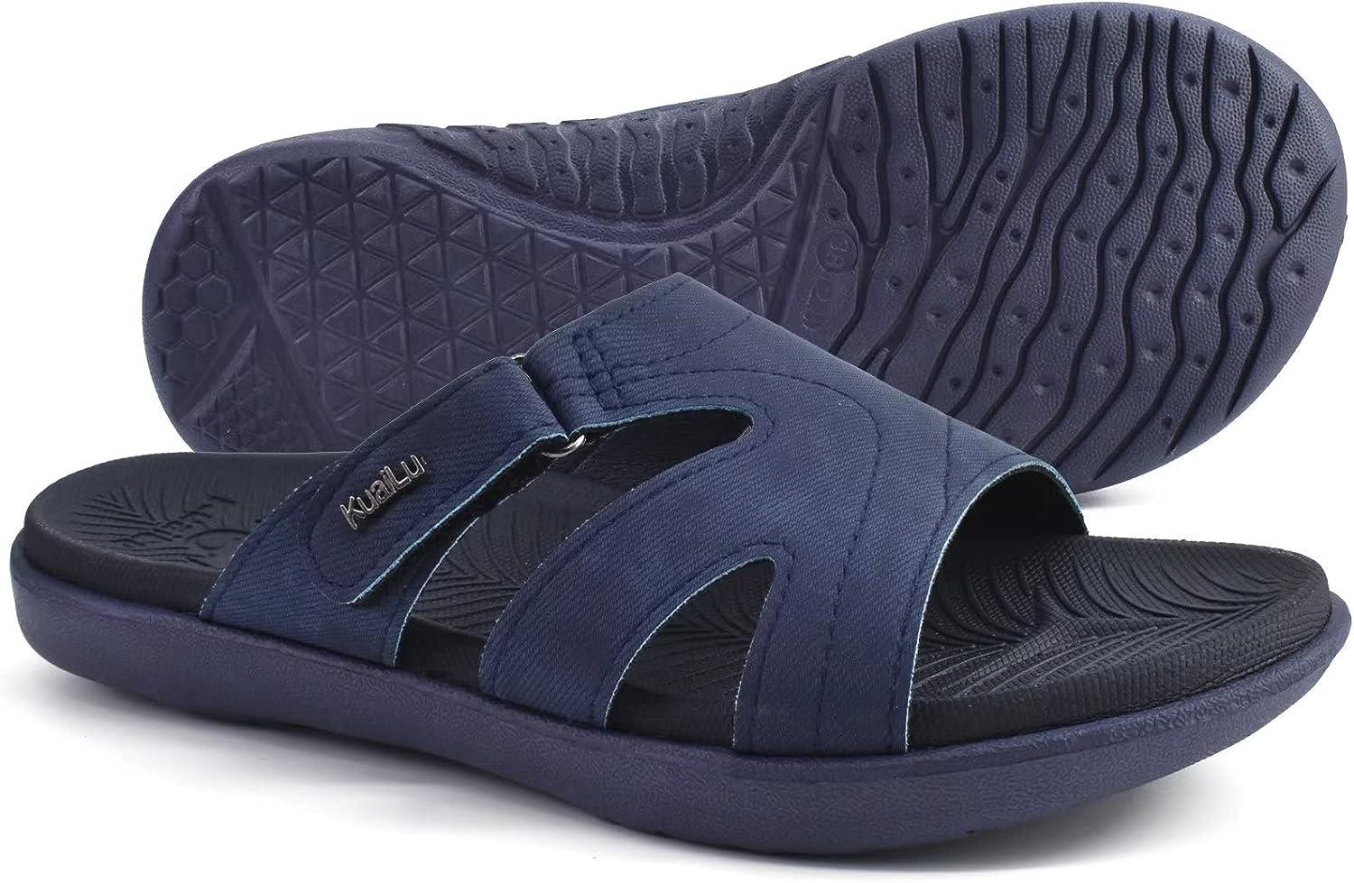 KUAILU Women's Non-Slip Casual Flip Flop Thong Sandals : :  Clothing, Shoes & Accessories