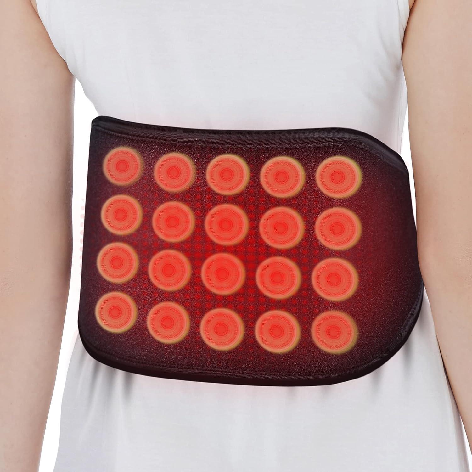 UTK Heating Pad for Back Pain Relief with Far Infrared Therapy, Far  Infrared Heating Pad with Auto Shut Off Large for Cramps, Sciatica Pain  Relief