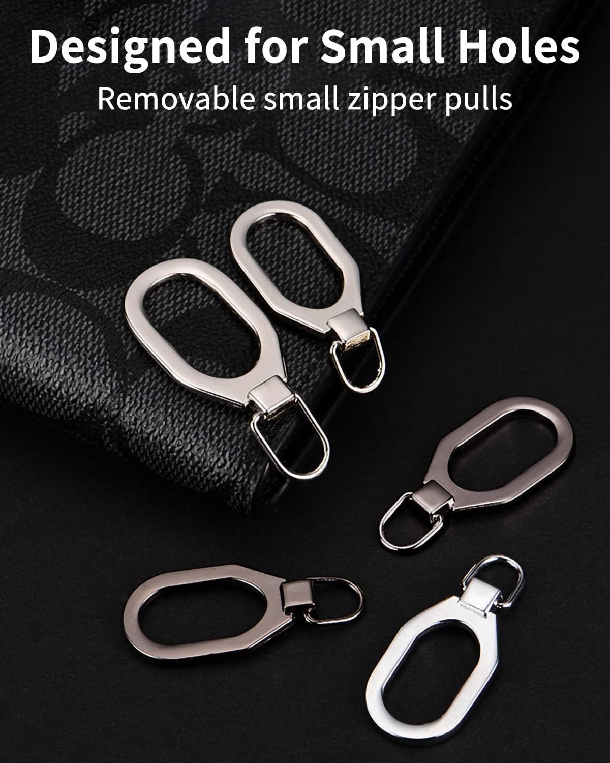 Custom Designed Polished Metal Zipper Pulls - Zipper Pulls