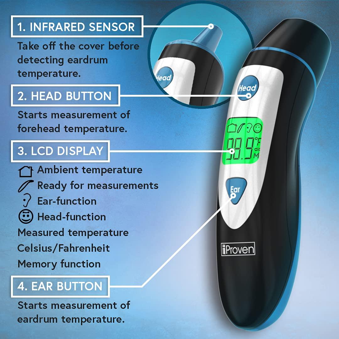iProven No Touch Infrared Thermometer for Adults - NCT-336