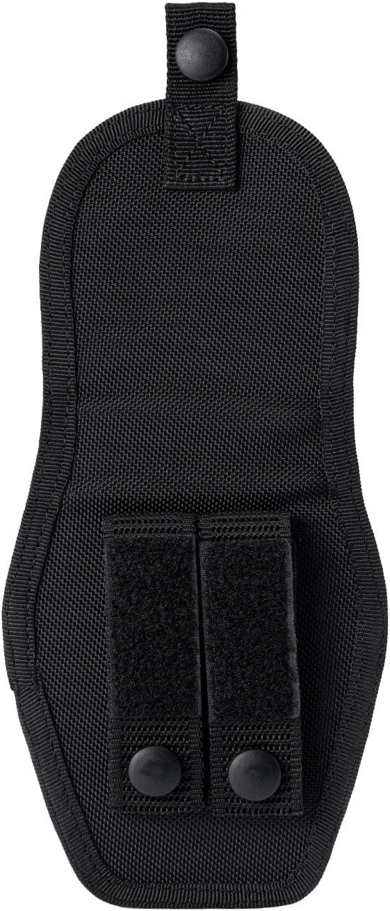 TACNEX Handcuff Holster Hand Cuff Pouch fit Chain/Hinged Standard Cuffs  Holder Case Sheath for Duty Belt MOLLE Vest Law Enforcement Police Sheriff  Security Officer Single Case Copper Snap Flap Top