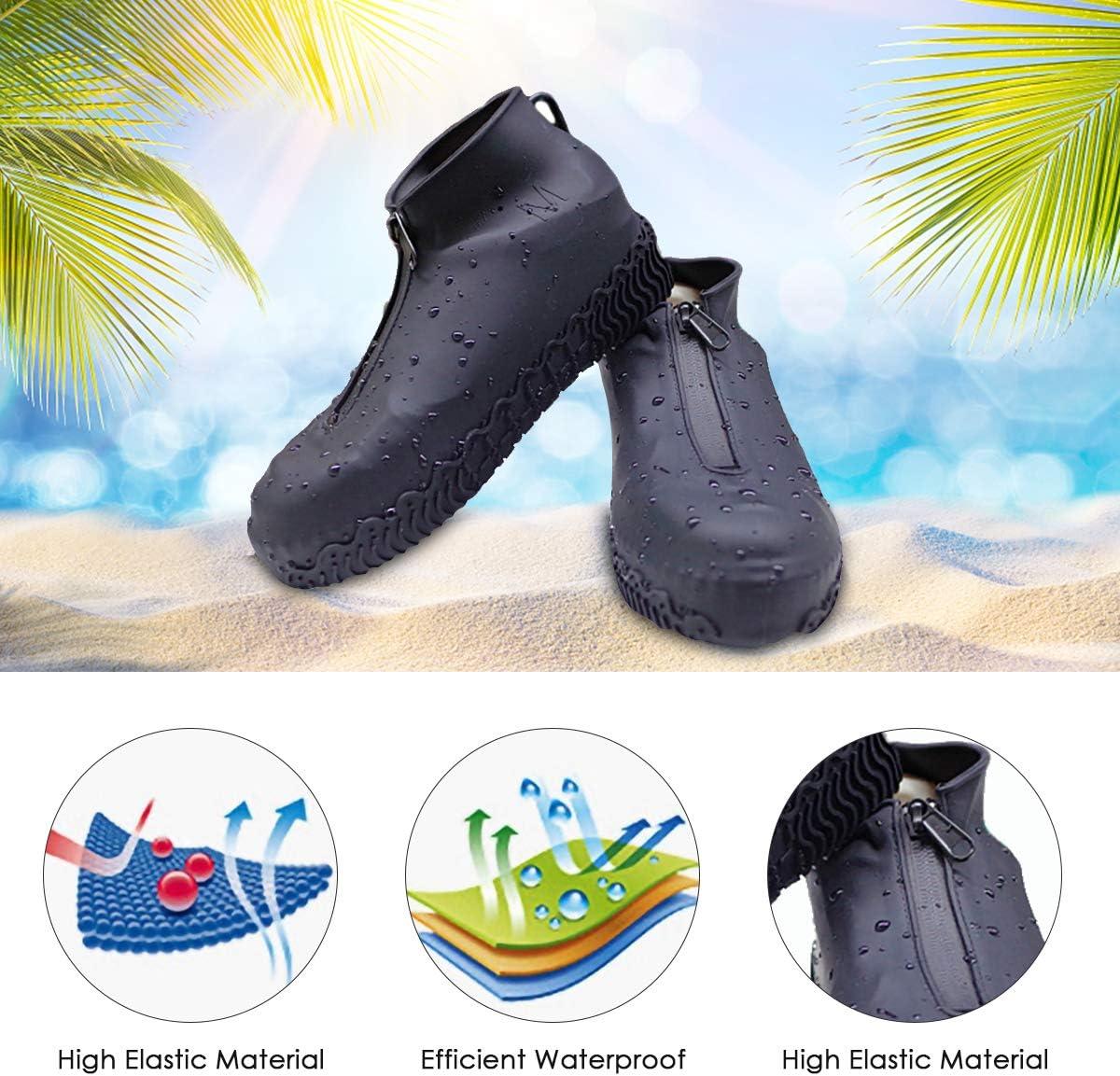 Reusable Waterproof Silicone Shoe Covers for Kids, Men, and Women. – Nobby  Hub