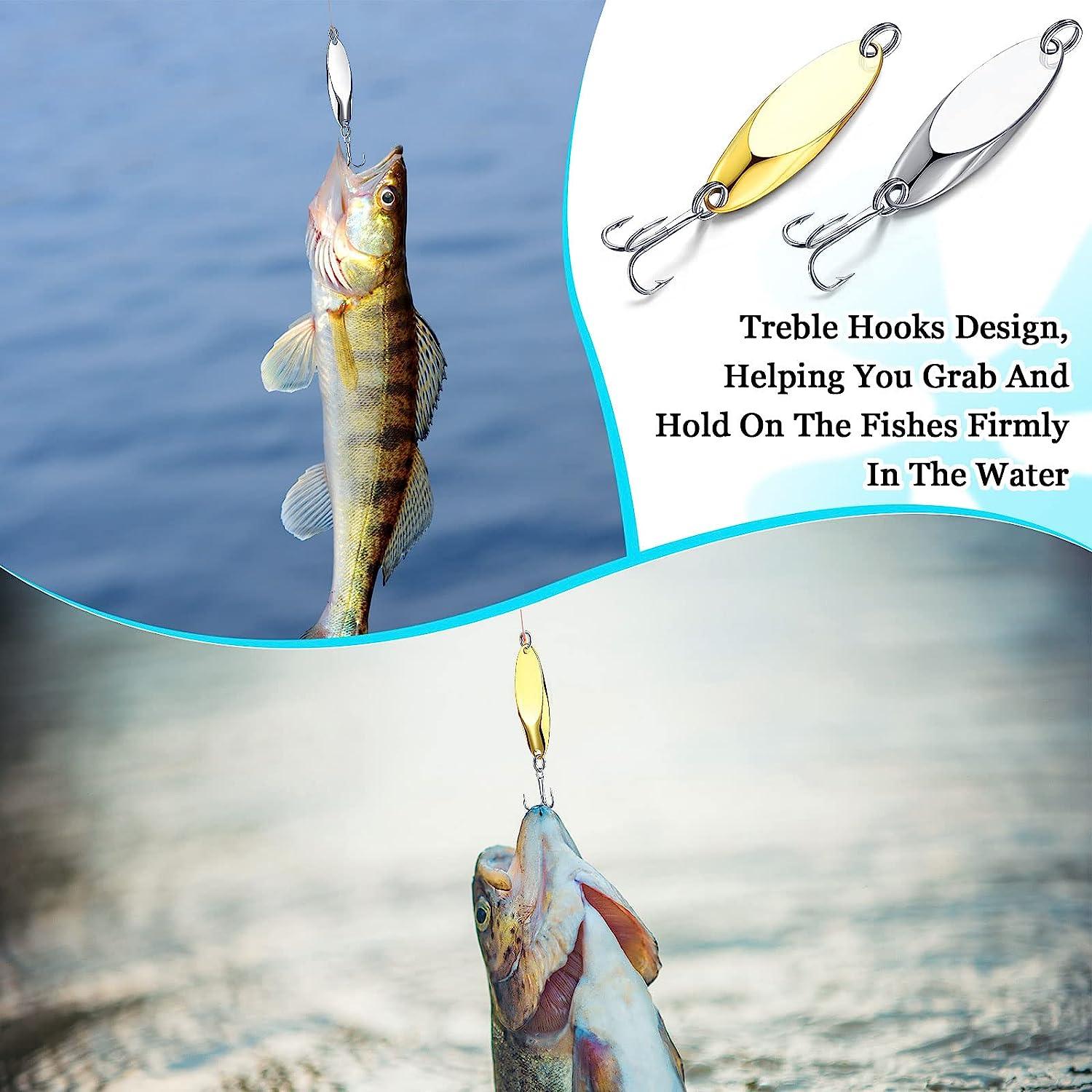 Fish Design Zinc Alloy Fishing Lure With Hook