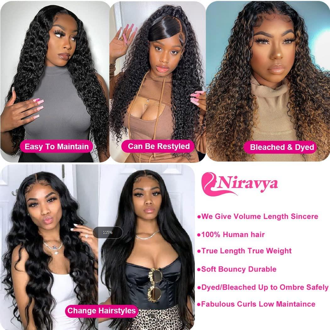 Curly human hair wigs for black women  Wig hairstyles, Human hair wigs,  Long hair waves