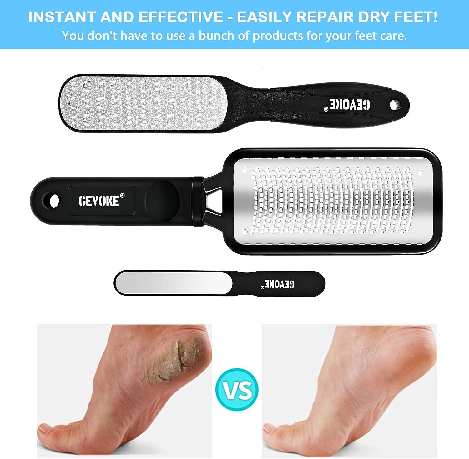 Foot Scrubber Dead Skin Remover Heel Scraper & In Shower Foot