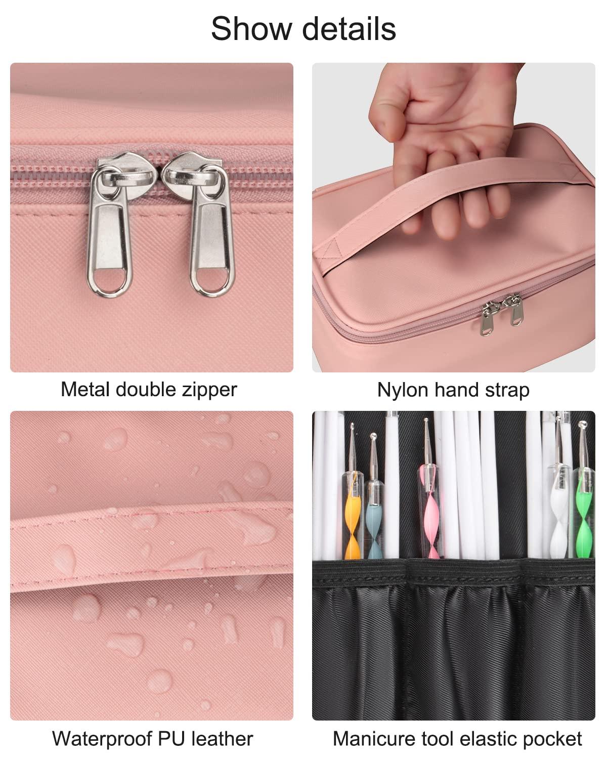Polish Storage Bag Nail Polish Holder Case With Compartments Nail