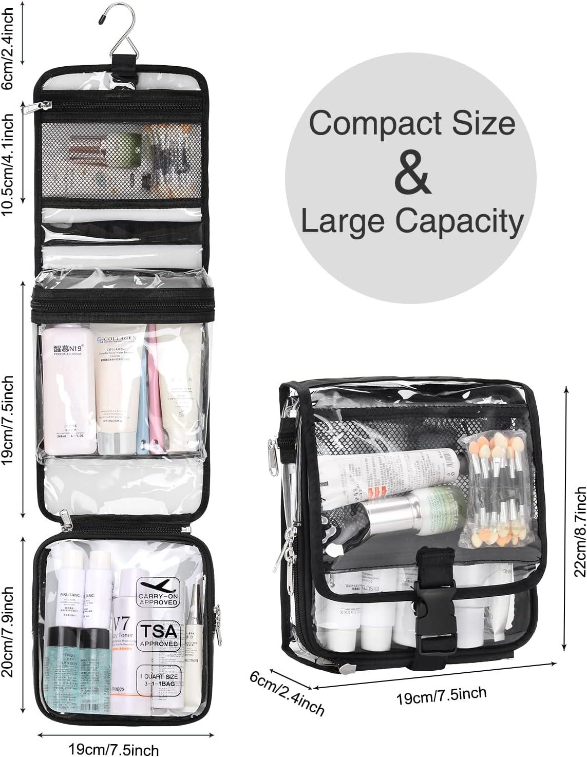  2 in 1 Personalized Toiletry Bag, Water-resistant