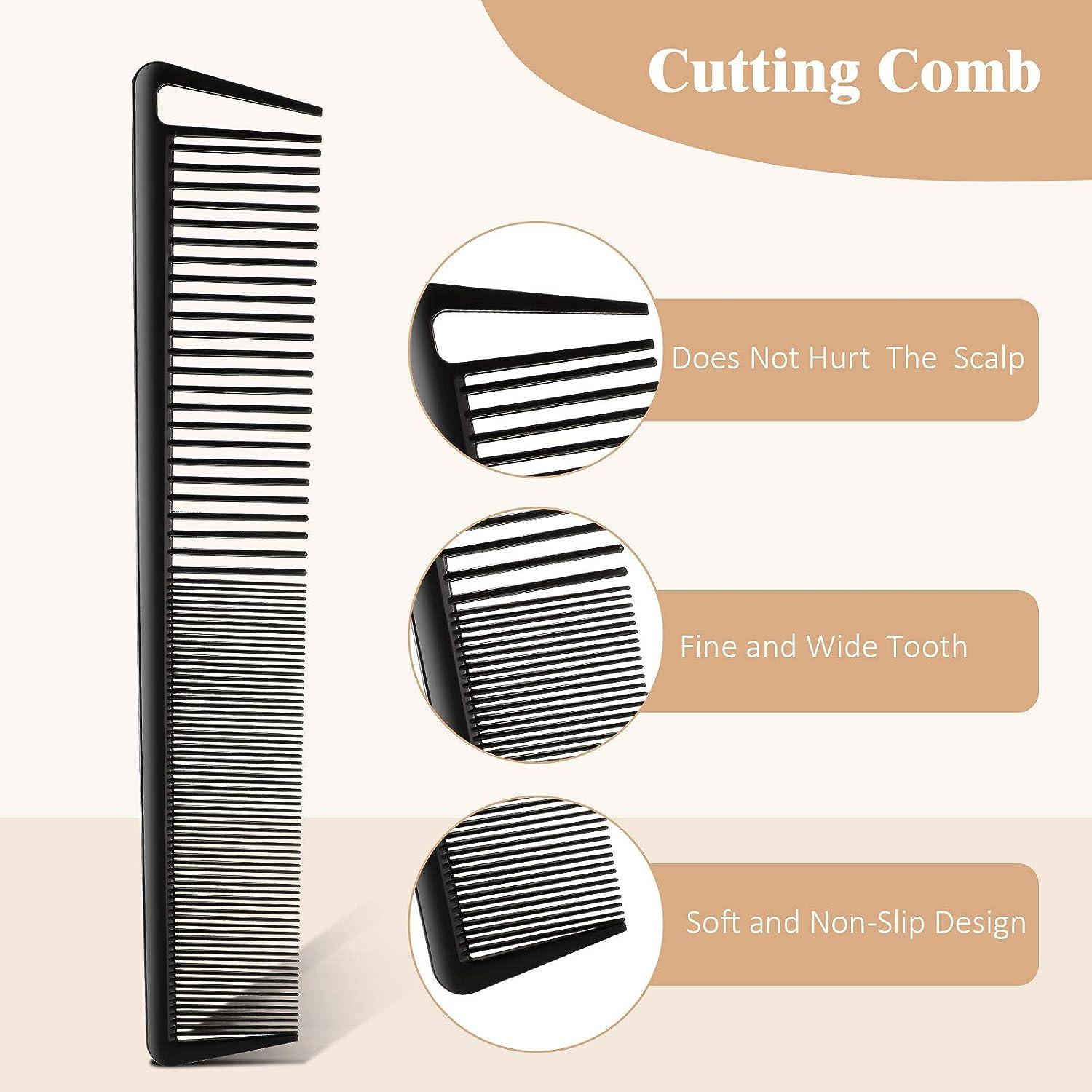 1pc/2pcs Metal Pin Tail Comb Rat Tail Comb For Styling Teasing Wide Tooth  Pick Stylist Braiding Combs