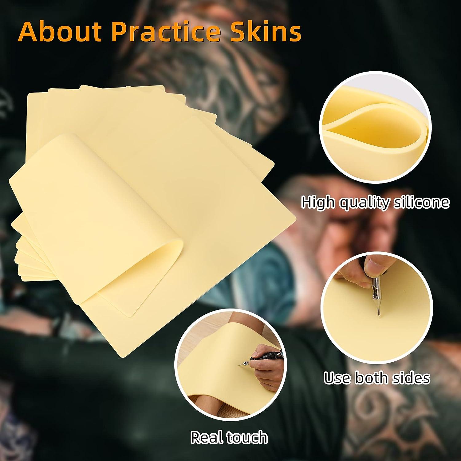 High Quality Multiple Sizes Blank Silicone Double Sides Fake Skin Permanent Tattoo  Practice Skin - China Fake Skin and Practice Skin price