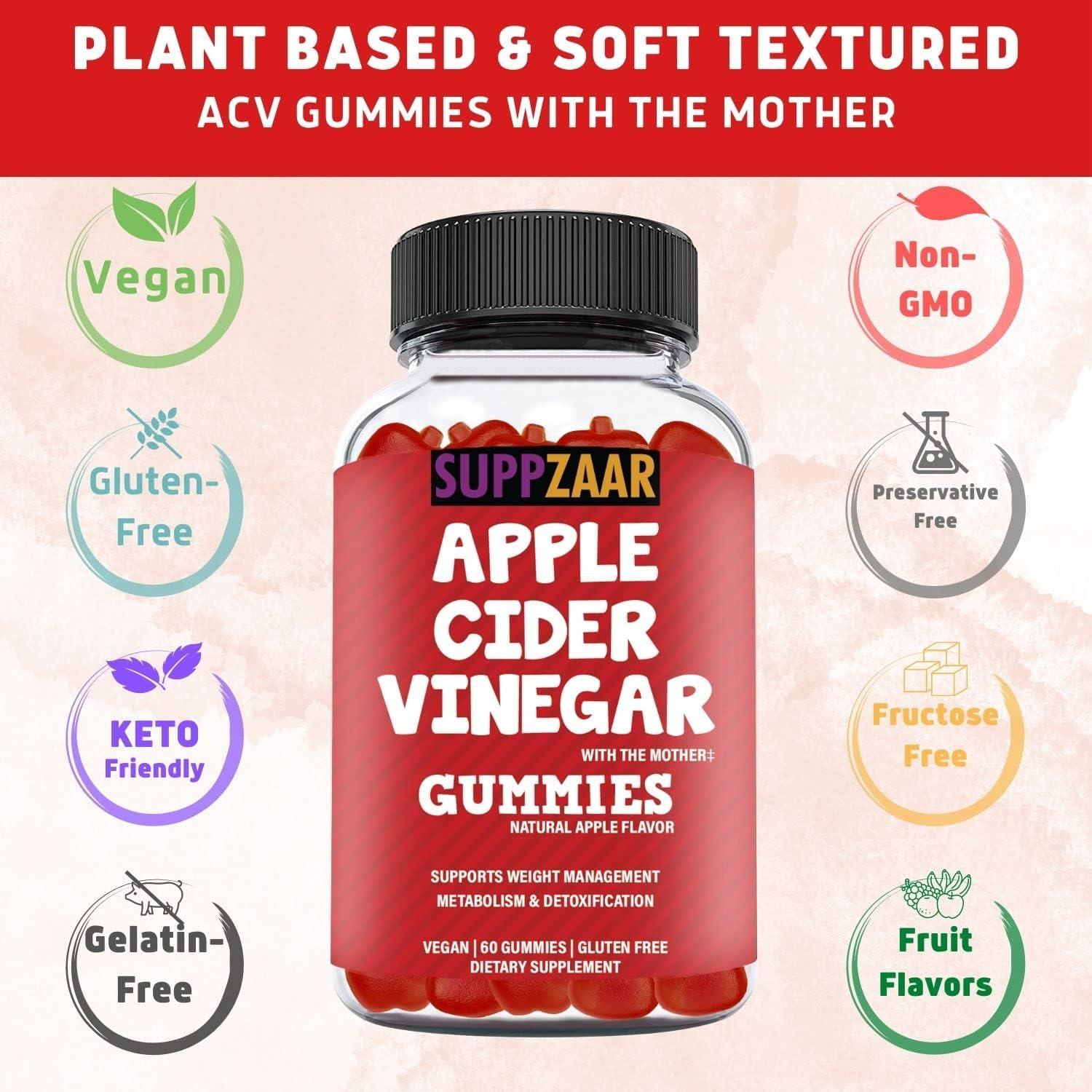 Apple Cider Vinegar Gummies - ACV Keto Gummies - SUPPZAAR – suppzaar