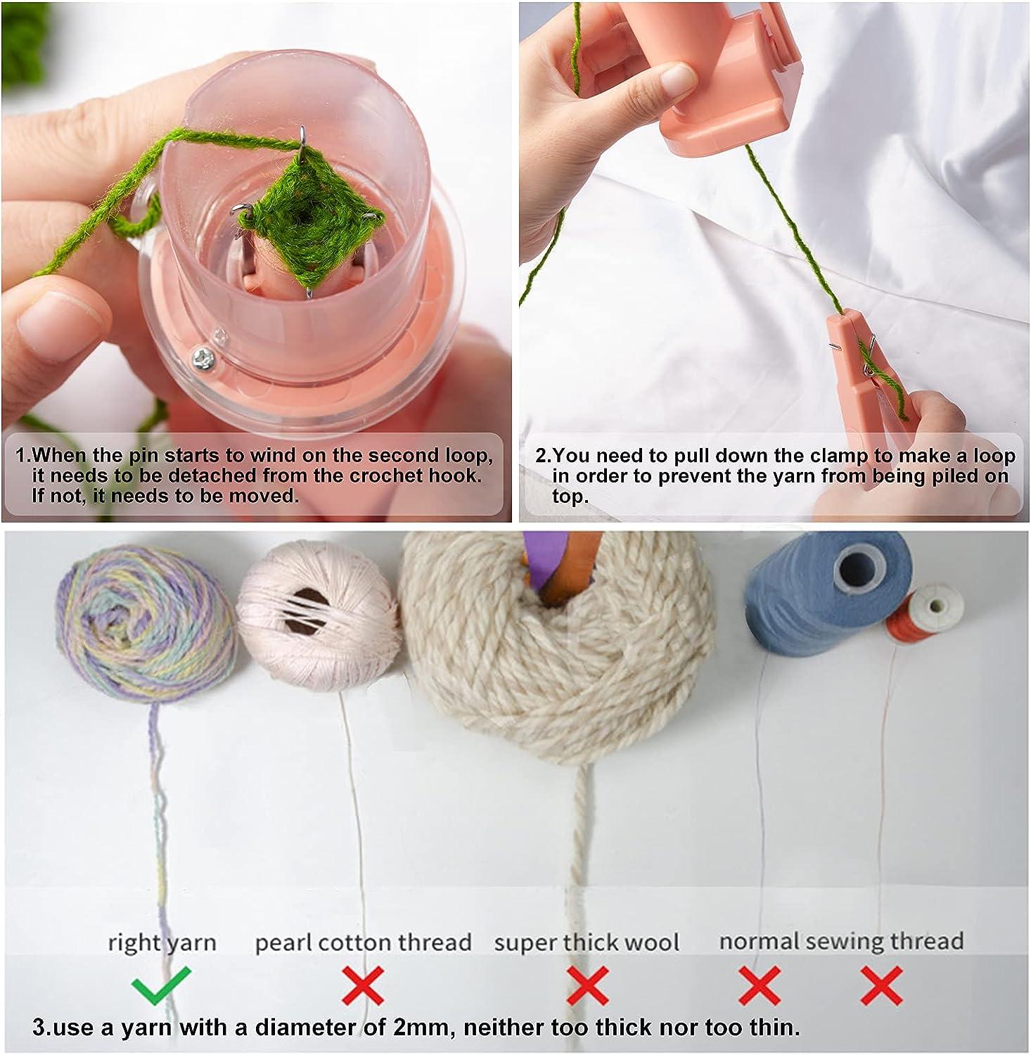 Creative Hand-operated Embellish-Knit Knitting Machine Spool Knitter  Embellish I-Cord Maker