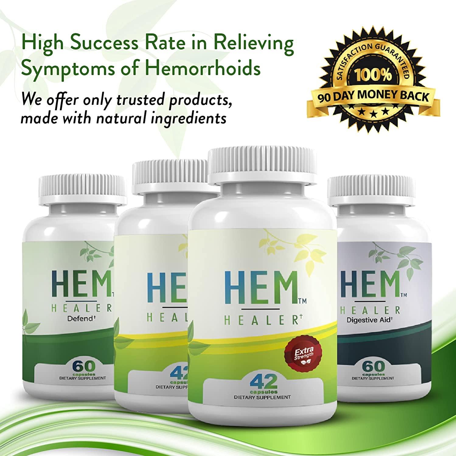 Hem Healer Hemorrhoid Treatment For Hemorrhoid Relief Reduce Swelling And Inflammation Soothe 5244