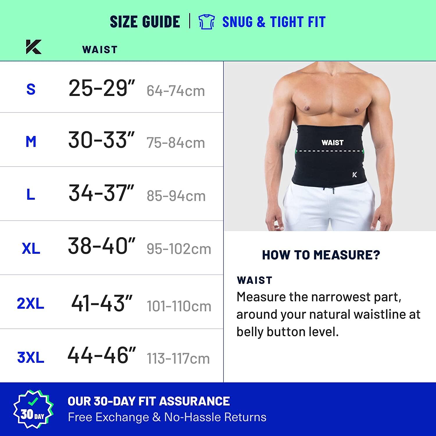 The Kewlioo Men's Sauna Suit Heat Trapping Shirt - Hot Sweat Body