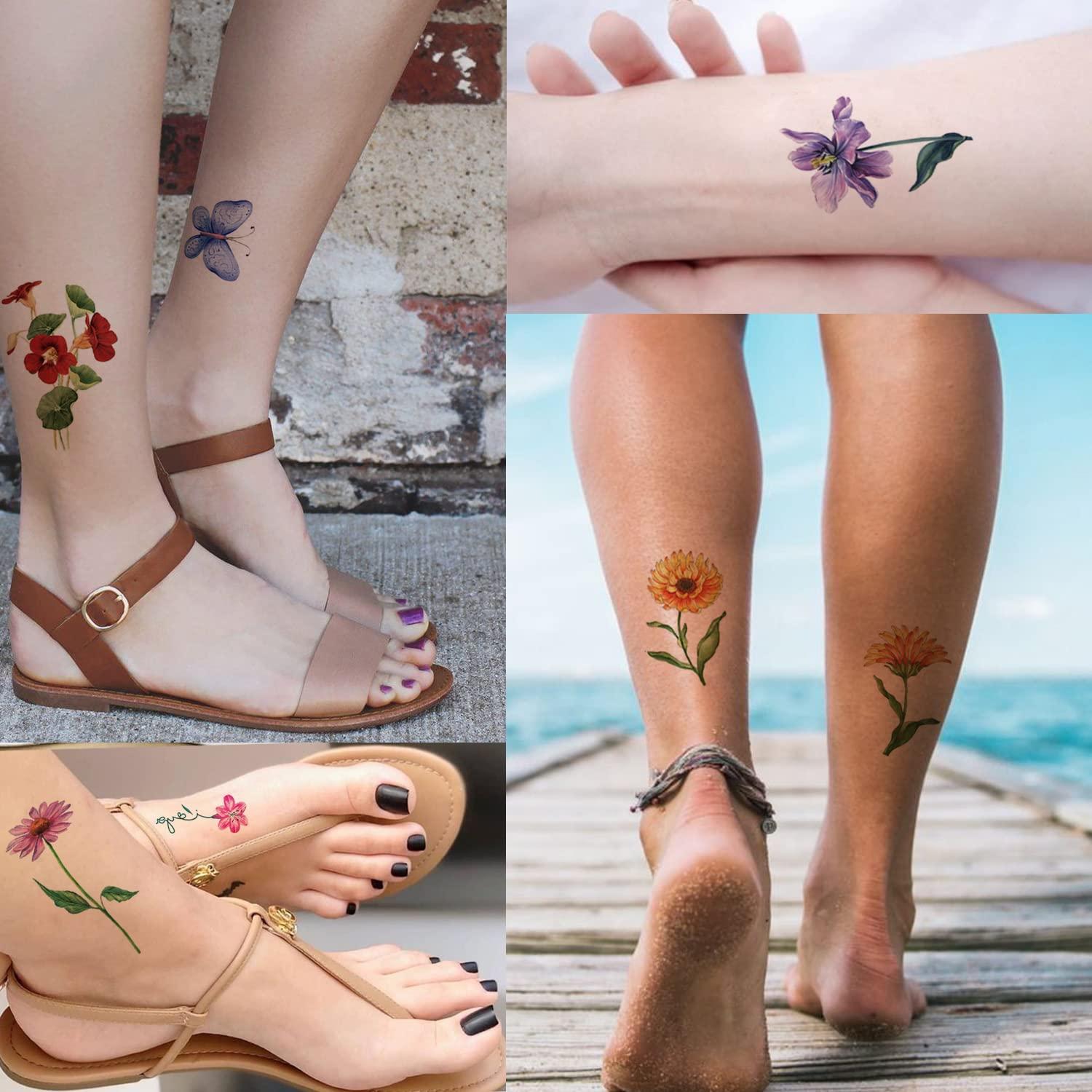 50+ Beautiful Rose Tattoo Ideas | Rose tattoo foot, Foot tattoos, Cute foot  tattoos