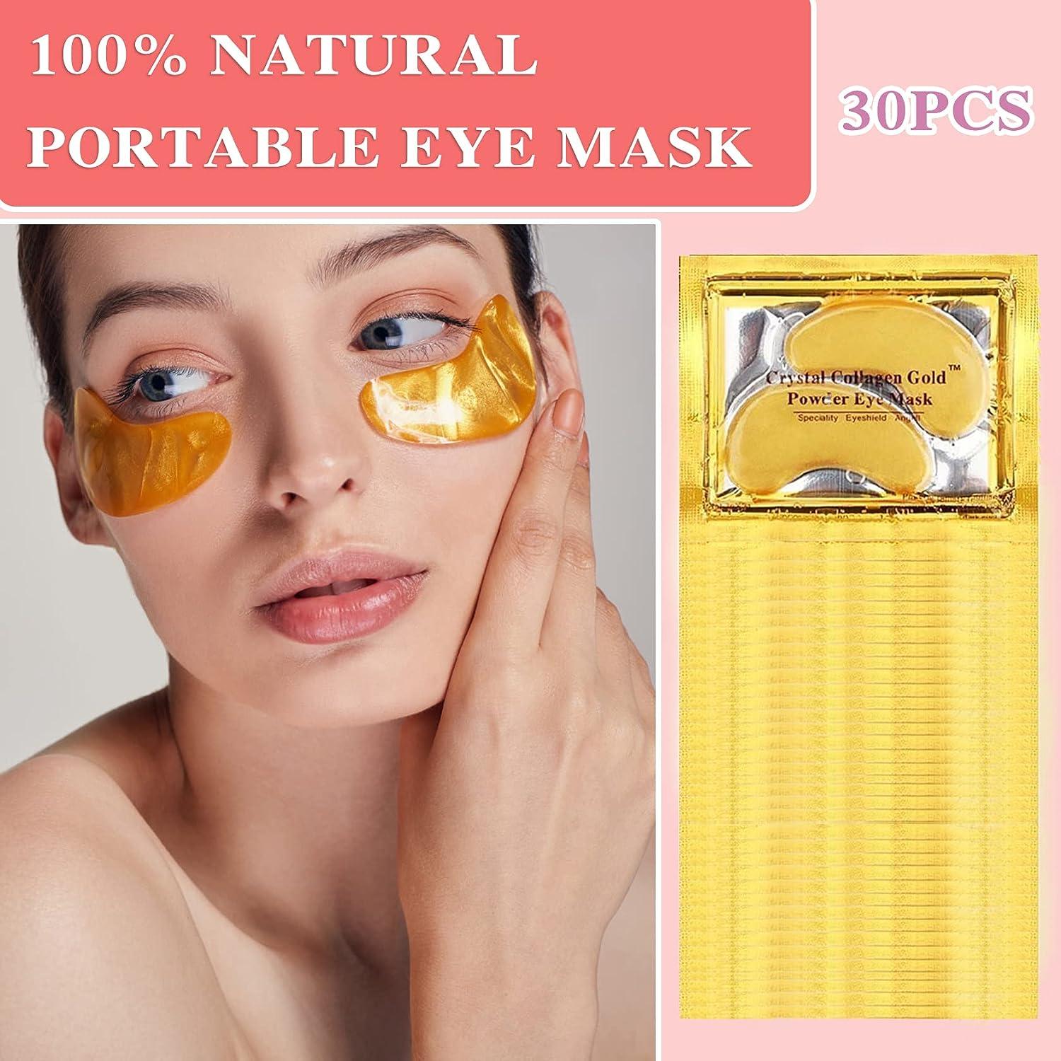 30 Pairs 24k Gold Under Eye Patches Crystal Collagen Under Eye Mask Puffy Eyes And Dark Circles 6769