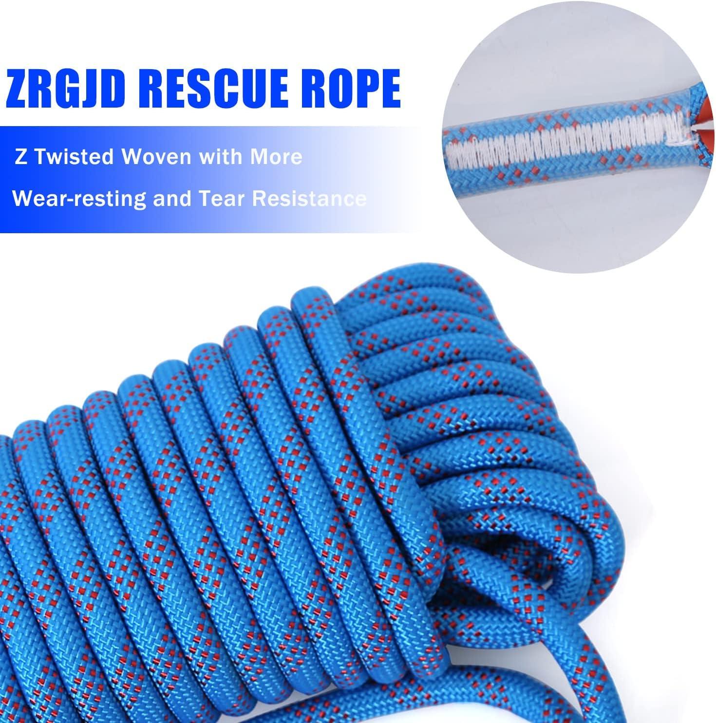 The Rope Guru 9/16 YaleGrip Blue – 2,400 Pound WLL