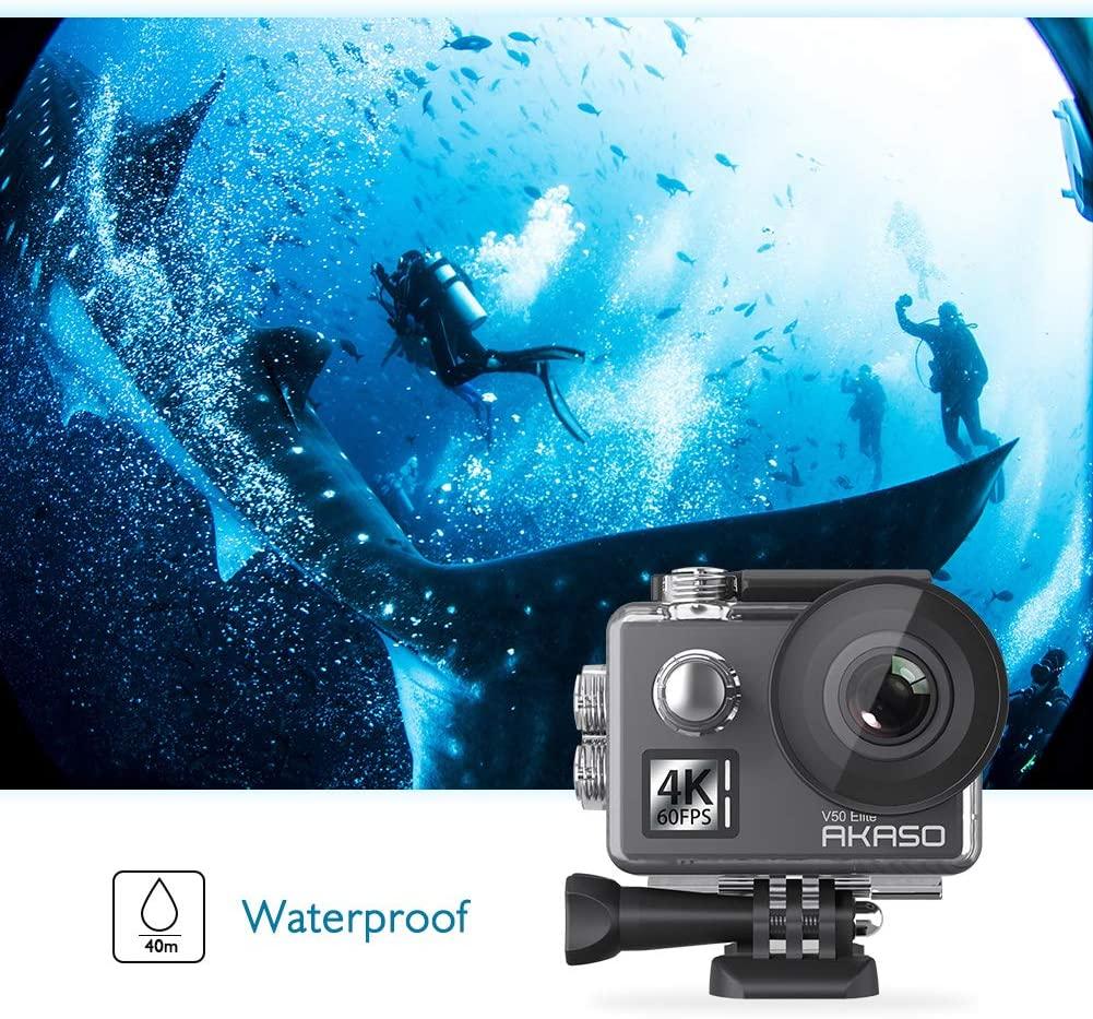 Akaso V50X / V50 X Action Camera Waterproof Cam 4K HD EIS WIFI Remote