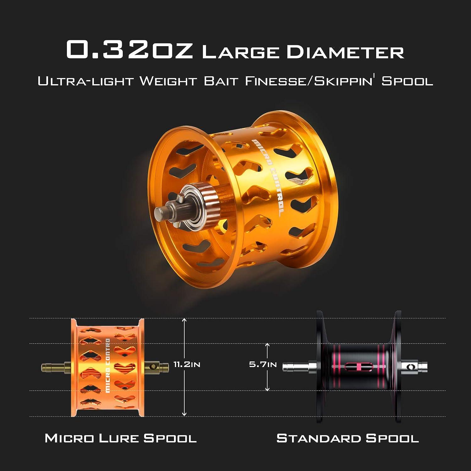 Light Weight Spool Gear Ratio 7.2 1 With Drag Clicker Fishing Wheel  Baitcasting Reel High Speed Fishing Reel