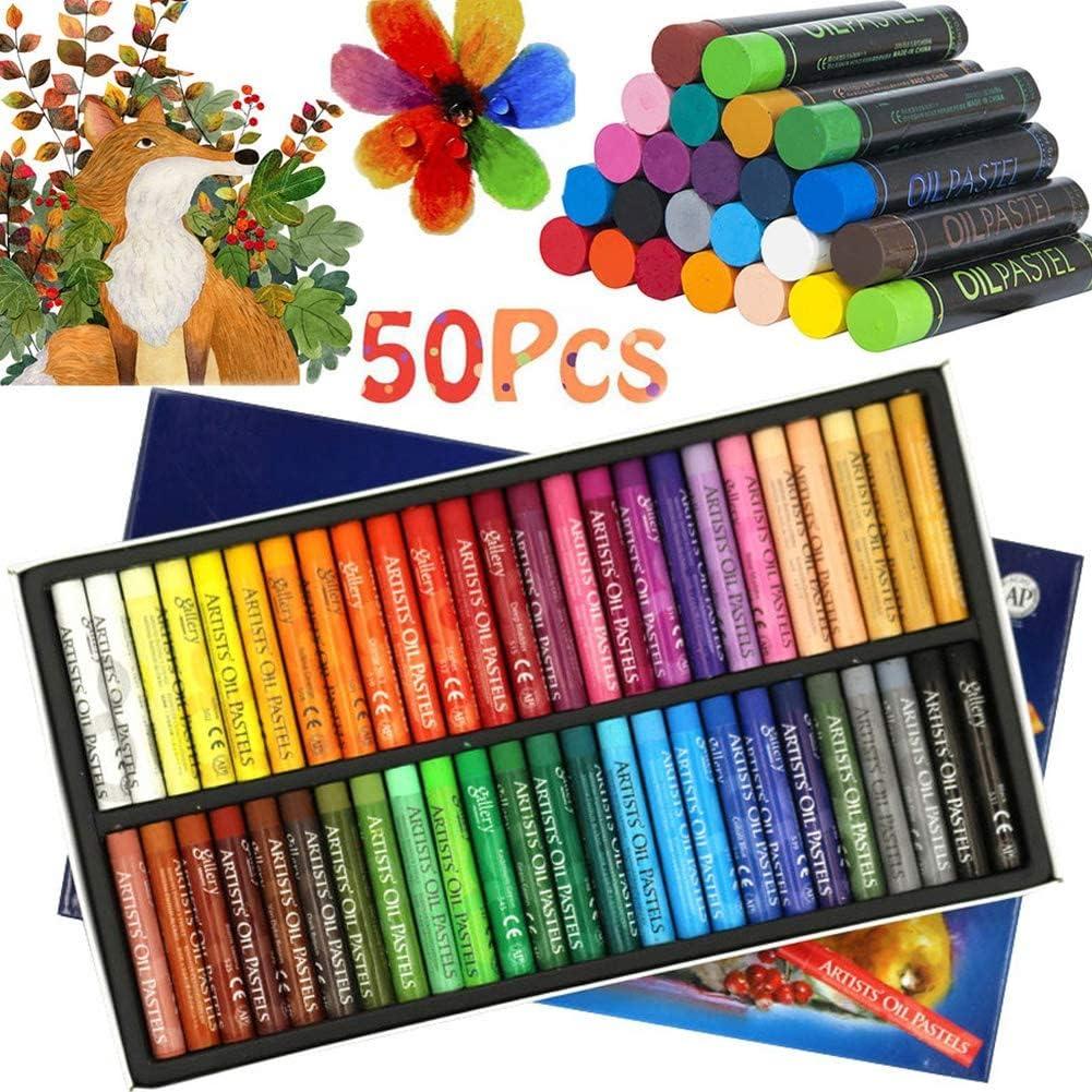 Oil Pastels Set,36 Assorted Colors Non Toxic Professional Round Painting  Pastel Stick Art Supplies Drawing Graffiti Art Crayons for Kids, Artists