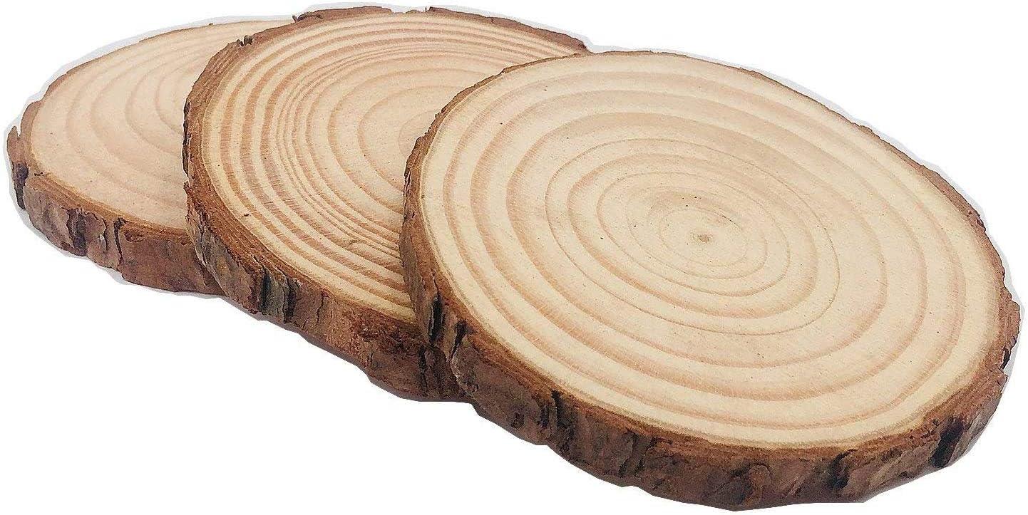  Barkless Natural Wood Coasters (4-Pack or 6-Pack) : Handmade  Products