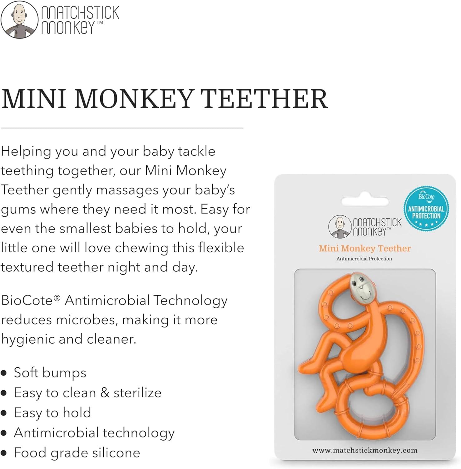 Matchstick Monkey Mini Monkey Teether review