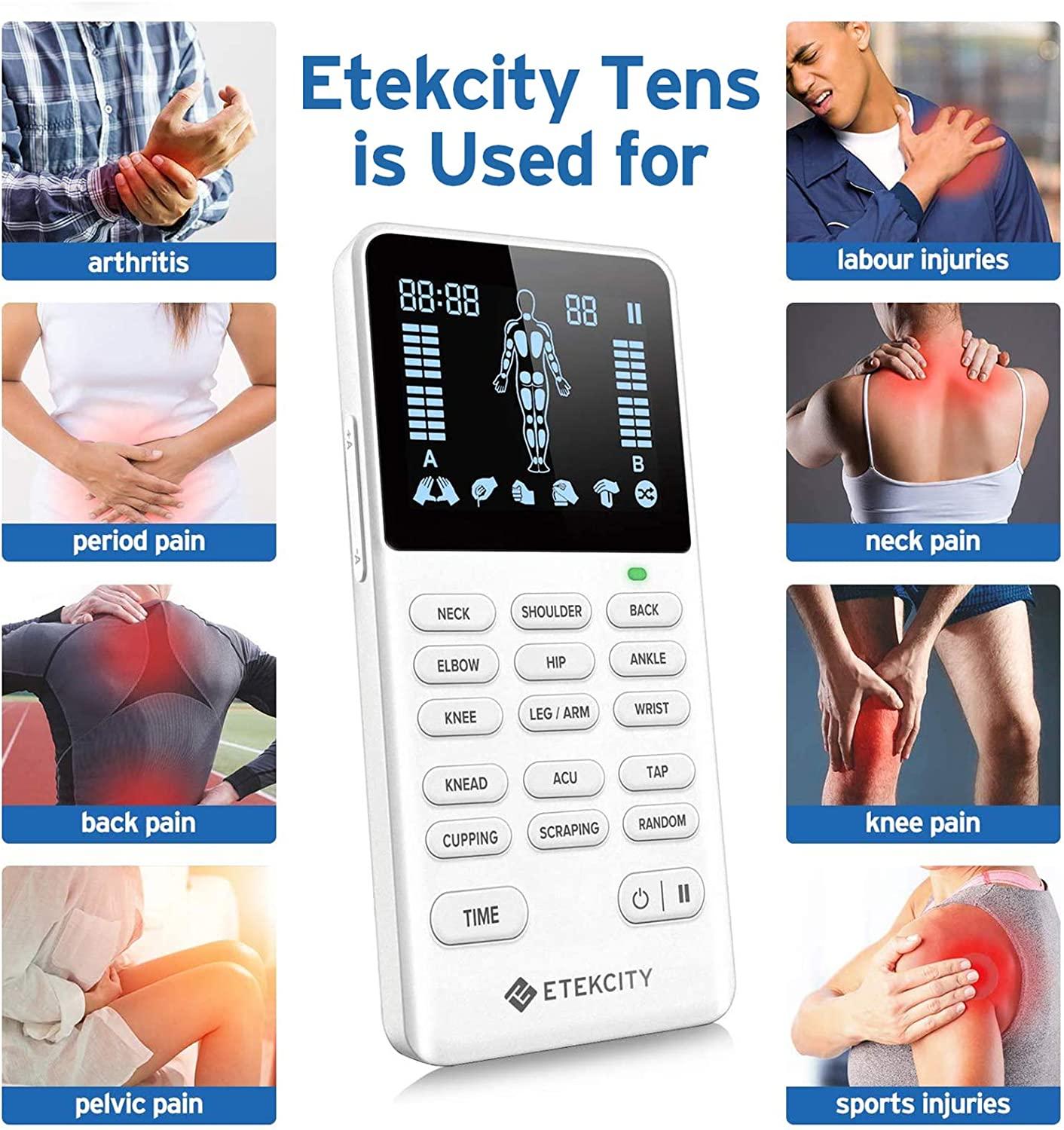 Etekcity TENS machine, Health & Nutrition, Massage Devices on Carousell