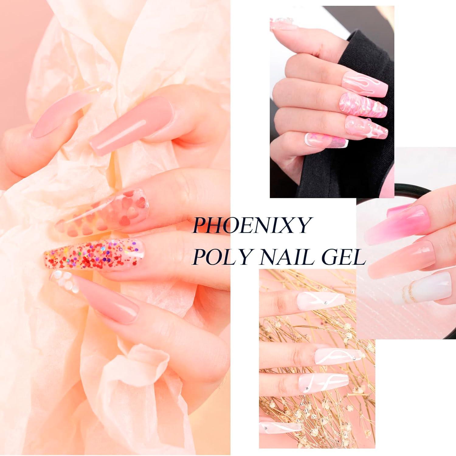 6 Colors Poly Nail Extension Gel | MelodySusie