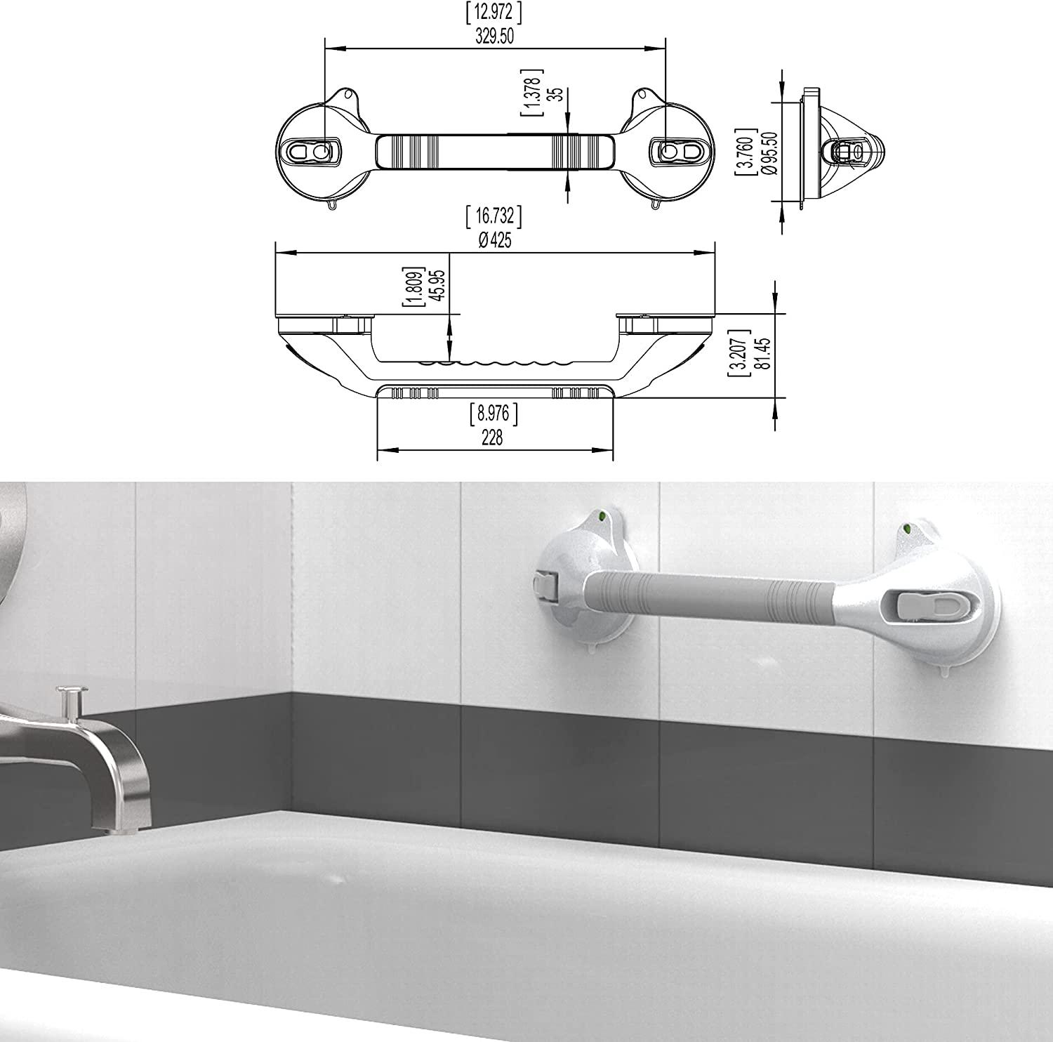 LSK Double Mounting Rod Design Hanging Paper Towel Holder