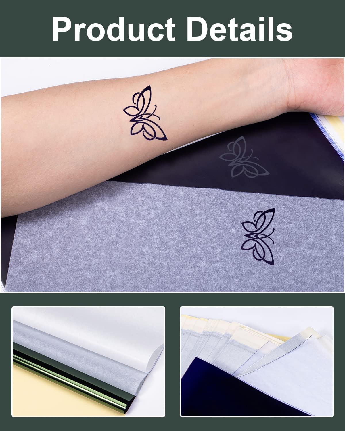 25 Sheets Tattoo Transfer Paper Tattooing Thermal For Tattoo