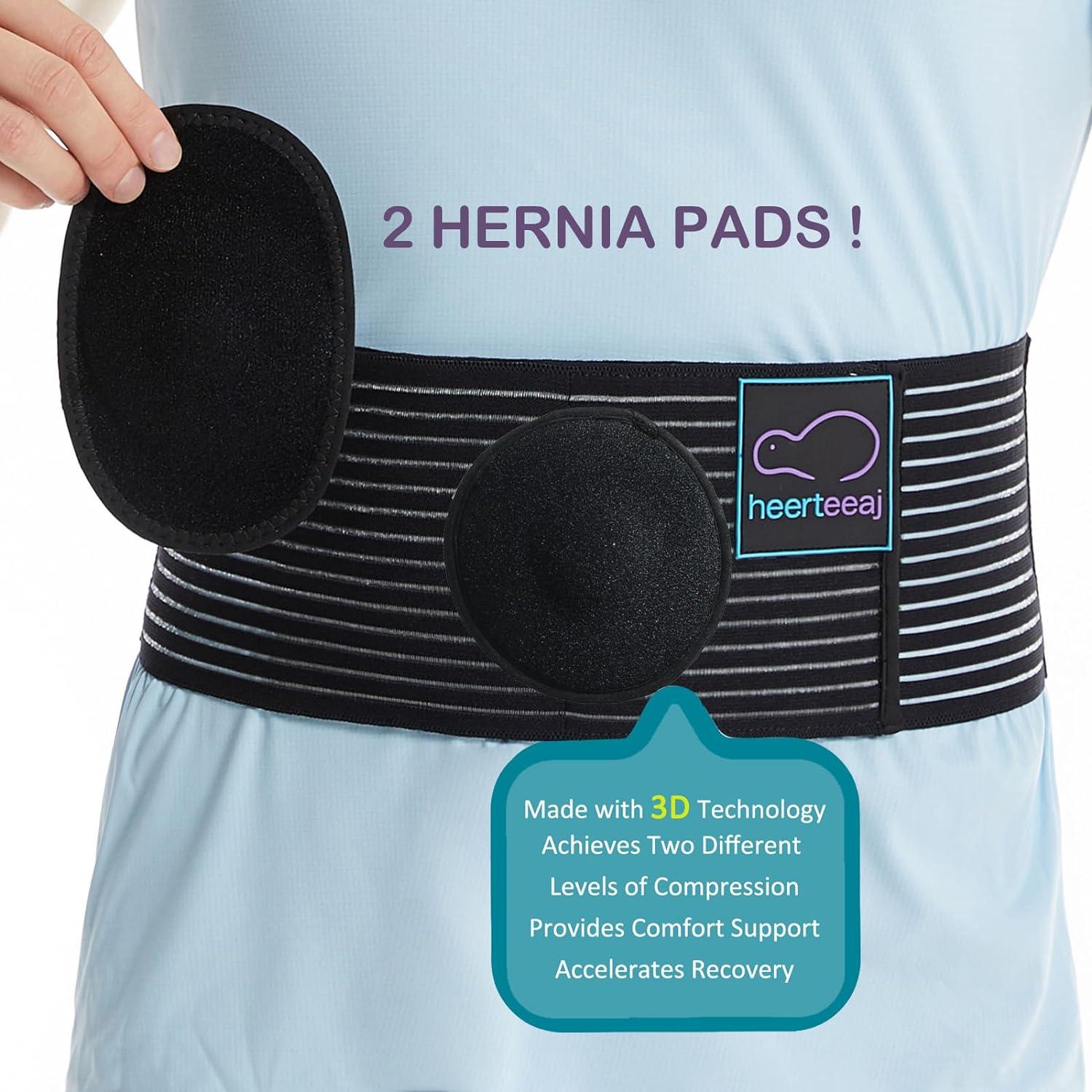 HEERTEEAJ Umbilical Hernia Belt  Abdominal Hernia Belt for Men
