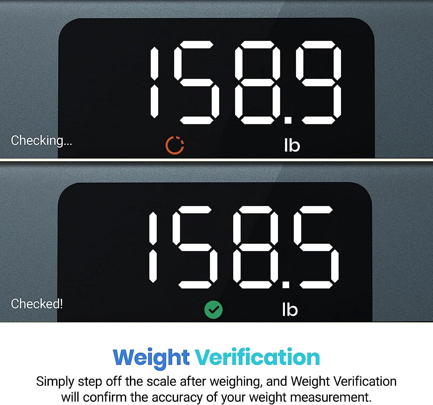 Scale for Body Weight, Digital Bathroom Scale for People, Accurate to  0.02Kg/0.0