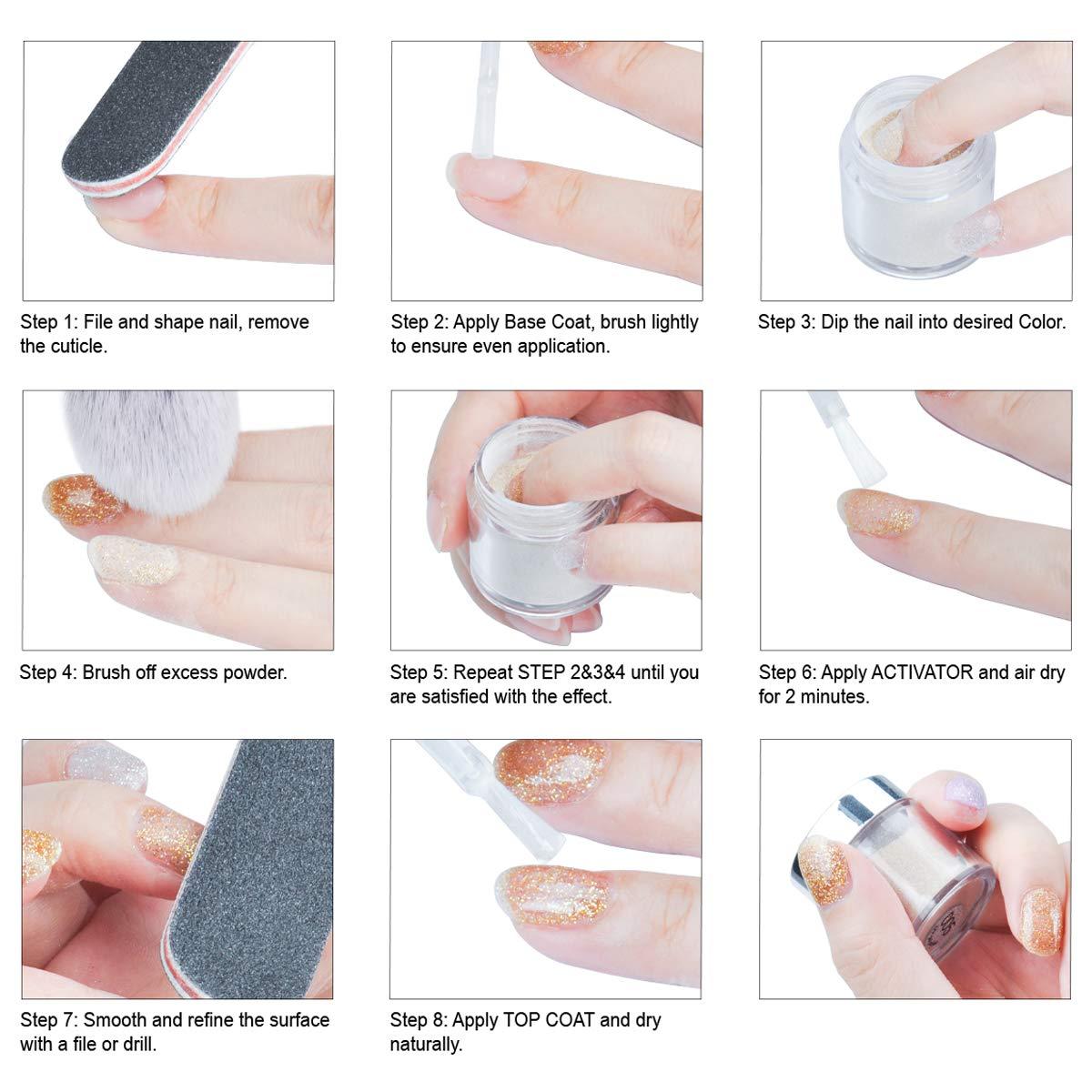 DIY Dip Powder Nails  Tips, Extras, & Storage » Sunny Way of Life ☼