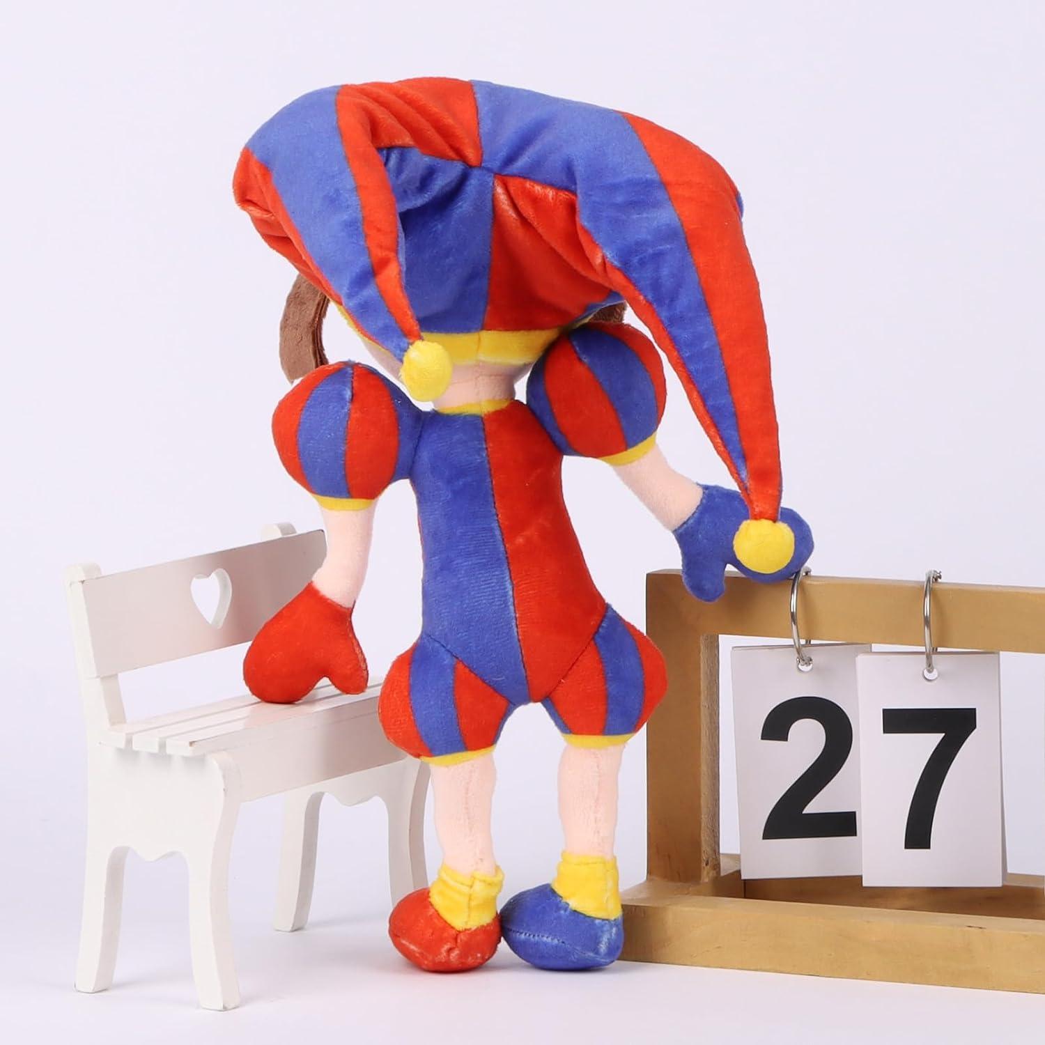 The Amazing Digital Circus Plush toys, Pomni Figure Doll for Kids Adults