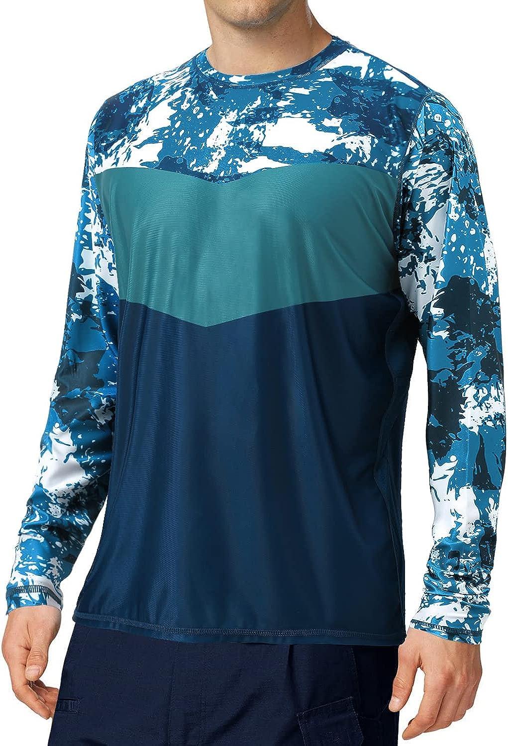 WindRider Long Sleeve Fishing Shirts for Men - Mens UV Shirt UPF 50+ :  : Clothing, Shoes & Accessories