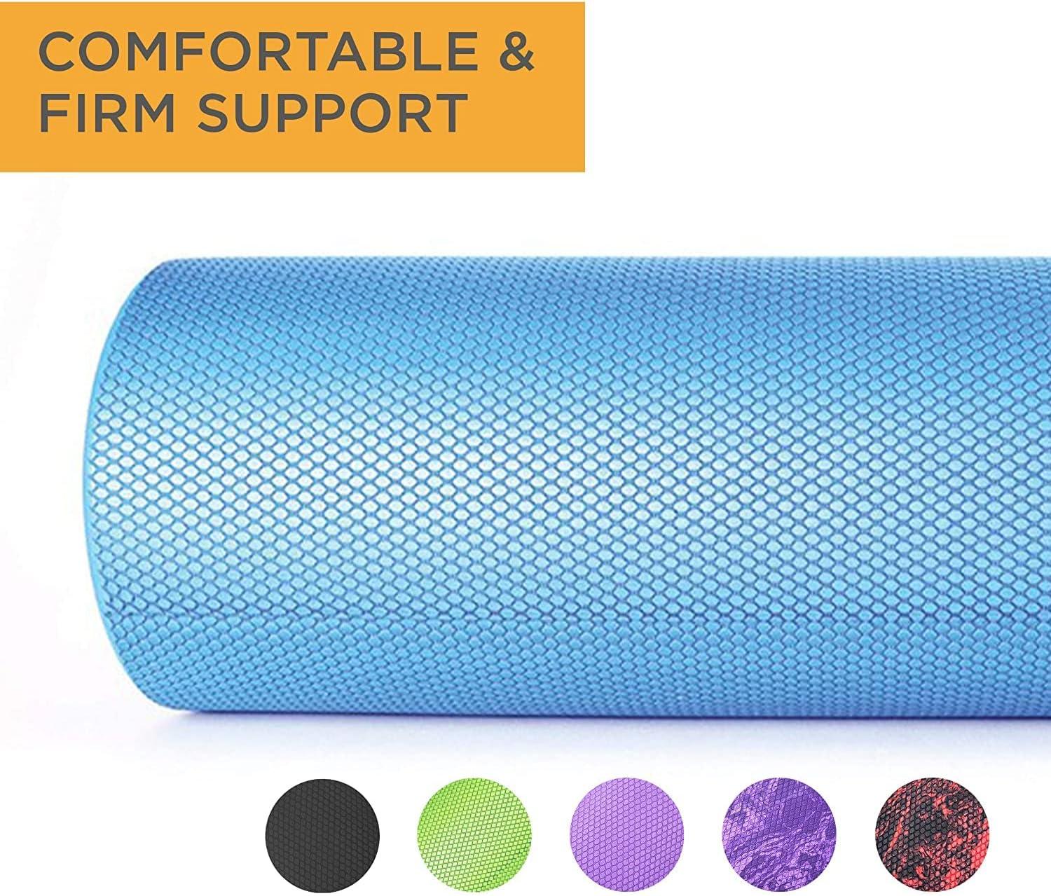 Maximo Fitness Foam Roller– 36 x 6 Exercise Rollers for Trigger Point  Self Massage & Muscle Tension Relief, Massager for Back, Fitness, Physical