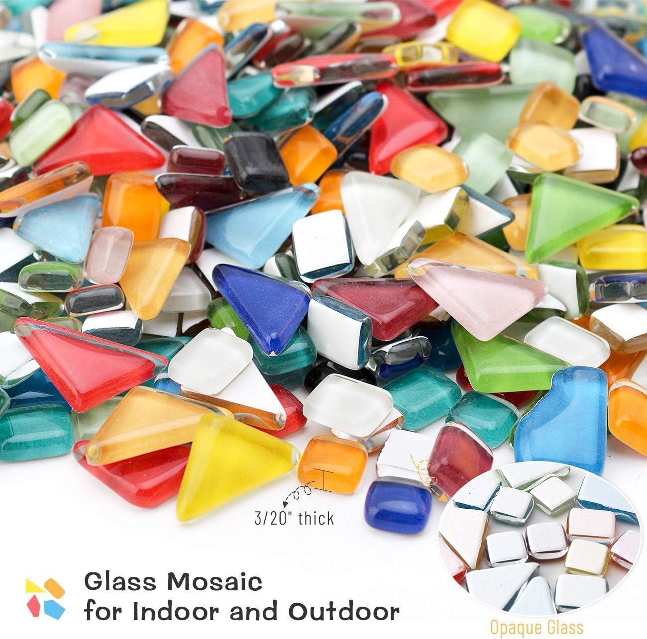 Mirror Mosaic Tiles - Small - 1kg Pack, Mosaics