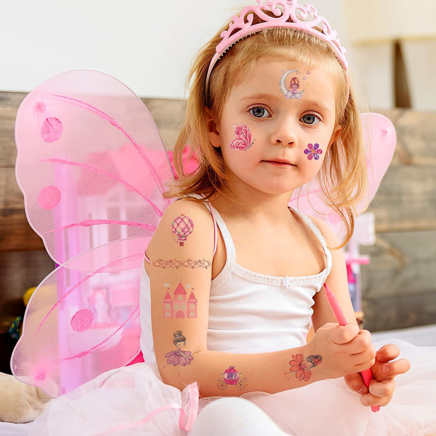 The Flower Princesses (Glitter Tattoos)